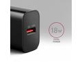 AXAGON ACU-QC18, nabíječka do sítě 18W, 1x port US