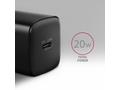 AXAGON ACU-PD20, nabíječka do sítě 20W, 1x port US