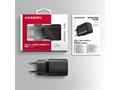 AXAGON ACU-PD20, nabíječka do sítě 20W, 1x port US