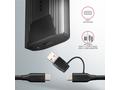 AXAGON EEM2-GTS2, USB-C 10Gbps - M.2 NVMe & SATA S