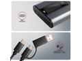 AXAGON EEM2-SD2 USB-C 10Gbps - M.2 NVMe & SATA SSD