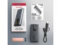 AXAGON EEM2-SD2 USB-C 10Gbps - M.2 NVMe & SATA SSD