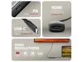 AXAGON RVC-HI8KPD, USB-C -> HDMI 2.1 redukce, adap