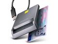 AXAGON CRE-SM3TC, USB-C FlatReader čtečka kontaktn
