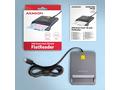 AXAGON CRE-SM3TC, USB-C FlatReader čtečka kontaktn