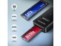 AXAGON ADM2-AM USB-A 10Gbps - M.2 NVMe & SATA SSD 