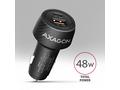 AXAGON PWC-PQ48 nabíječka do auta 48W, USB-A + USB