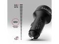 AXAGON PWC-PQ48 nabíječka do auta 48W, USB-A + USB