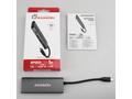 AXAGON HMC-5G21, USB 10Gb, s hub, porty 2x USB-A, 