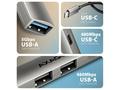 AXAGON multi USB-C hub ALU STRIP, HUE-STC, 1xUSB-C