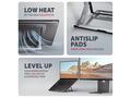 AXAGON stojan pro notebooky a tablety 10" - 17,3",
