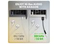 AXAGON ADA-HA, USB-A na 3.5mm jack Hi-Res DAC audi