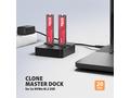 AXAGON ADSA-M2C22L, USB-C 20Gbps dokovací stanice 