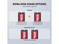 AXAGON ADSA-M2C22, USB-C 20Gbps dokovací stanice p