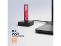 AXAGON ADSA-M2C11L, USB-C 10Gbps dokovacia stanica