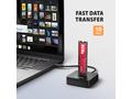 AXAGON ADSA-M2C11L, USB-C 10Gbps dokovacia stanica