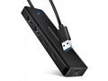 AXAGON HUE-C2A, 4× USB 5Gbps TRAVEL hub, 2× USB-A 