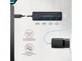 AXAGON HUE-C2C, 4× USB 5Gbps TRAVEL hub, 2× USB-A 
