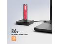 AXAGON ADSA-M2C11, USB-C 10Gbps dokovací stanice p