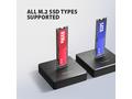 AXAGON ADSA-M2C11, USB-C 10Gbps dokovací stanice p