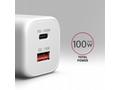 AXAGON ACU-PQ100W, GaN nabíječka do sítě 100W, USB