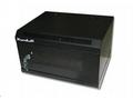 XtendLan Skříň 10", 4U, 280x350, černý, prosklený