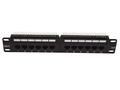 10" Patch panel LEXI-Net 12port, UTP, Cat5E, duáln