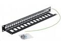 Triton 19" modulární patch panel 1U pro max. 24ks 