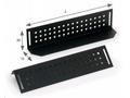 Nosné ližiny pro rack hl.700mm (L=480mm)-pár černé