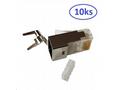 Konektor STP RJ45 (8p8c), Cat6A, 50µm, skládaný, d