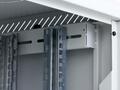 Nástěnný rack RUA 9U, 600mm odn.boč+skl.dv.černý