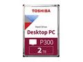 TOSHIBA HDD P300 Desktop PC (SMR) 2TB, SATA III, 7