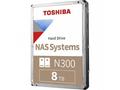 TOSHIBA HDD N300 NAS 8TB, SATA III, 512MB cache, B