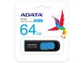 ADATA UV128, 64GB, 40MBps, USB 3.0, USB-A, Modrá