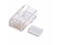 Konektor UTP RJ45 (8p8c), Cat6, 50µm, skládaný, li