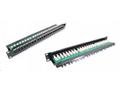 19" Patch panel LYNX 24port, UTP, Cat5E, 30µm, duá