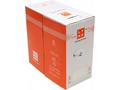 UTP kabel LYNX, Cat5E, drát, PVC, Dca, šedý, 305m