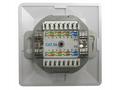 Zásuvka STP 2x RJ45 Cat5E, duální svorkovnice, pod