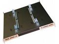 TRITON Police s perforací 19", 1U, 750mm, nosnost 