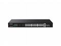Tenda TEG1128P-24-410W (24xPoE 802.3af, at 10, 100