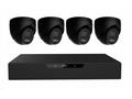 N85P4 HOME NVR PoE recorder + 4x black camera, 3K+