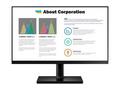 SAMSUNG MT LED LCD Monitor 24" 24T450FQRXEN-plochý