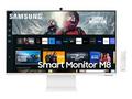 SAMSUNG MT LED LCD Smart Monitor 32" M8 - bílý, UH