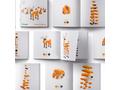 PIXIO Orange Animals magnetická stavebnice