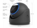 Ubiquiti G6 Pro Turret, UniFi 8MP IP kamera, černá