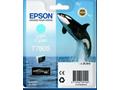 Epson T7605 - 26 ml - světle azurová - originální 