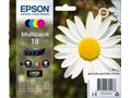 Epson 18 Multipack - 4-balení - 15.1 ml - černá, ž