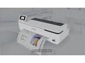 Epson SureColor, SC-T5100N, Tisk, Ink, Role, LAN, 