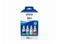 Epson EcoTank 664 - 4-balení - černá, purpurová, a