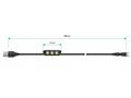CONNECT IT Magnetic PowerLink 3in1 kabel (USB-C, L